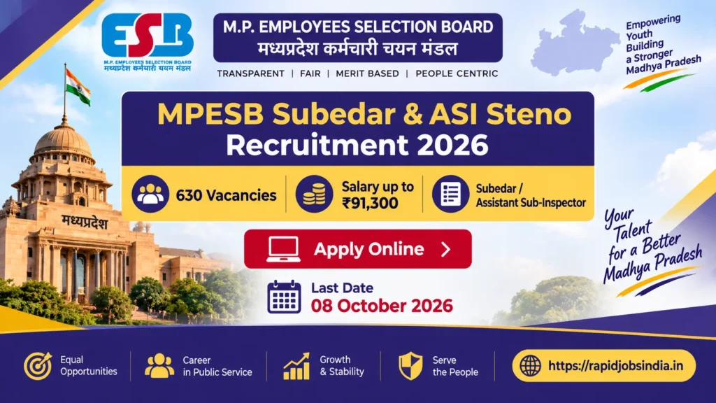 MPESB Subedar