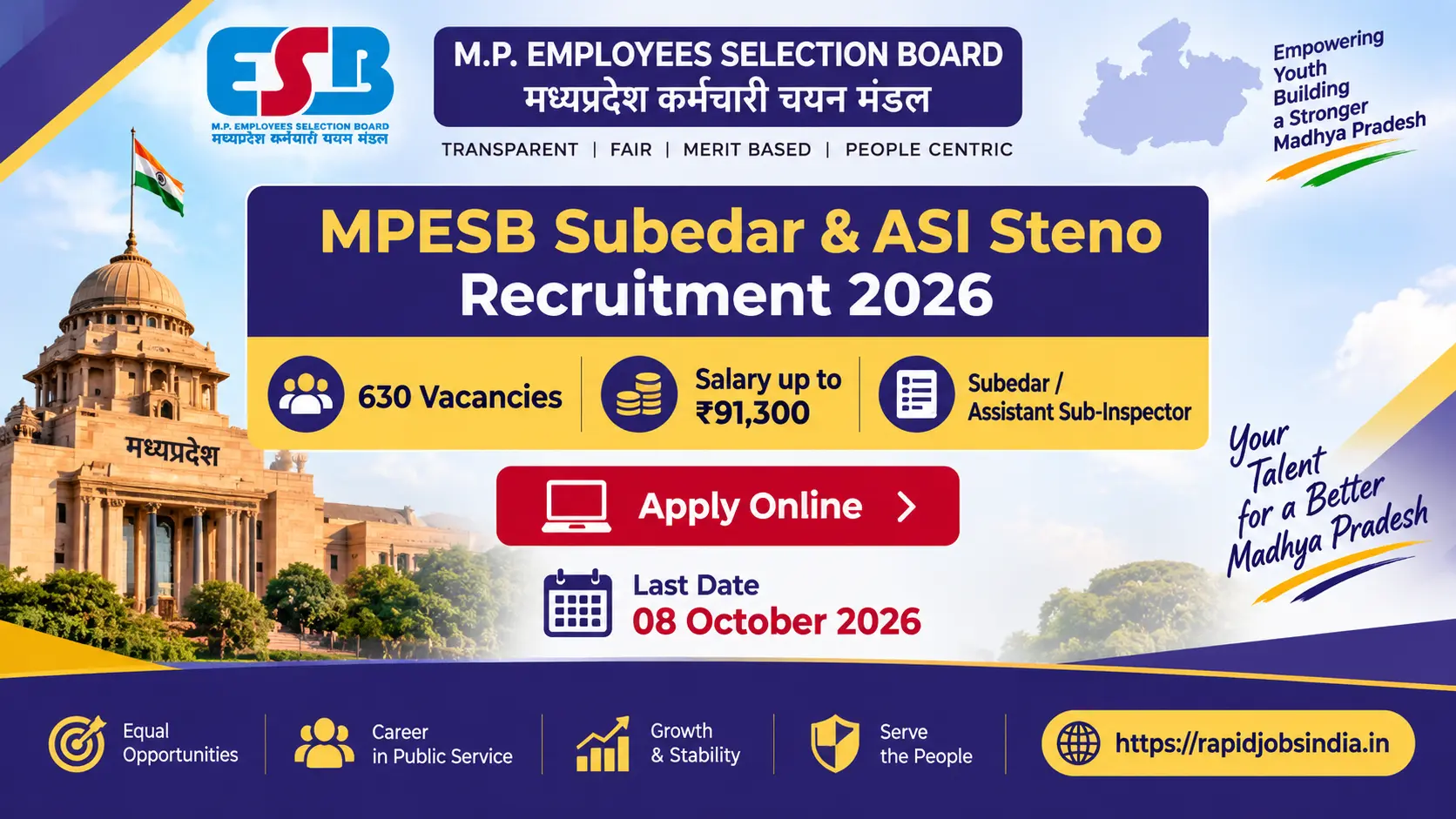 MPESB Subedar