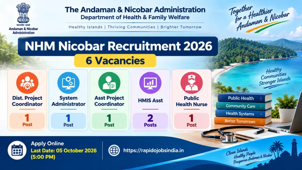 NHM Nicobar Recruitment 2026