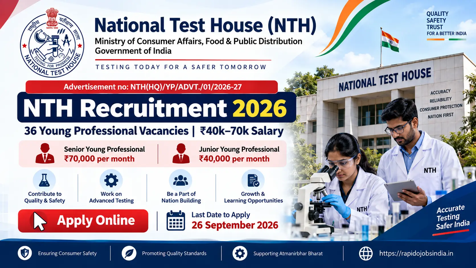 NTH Young Professional Recruitment 2026