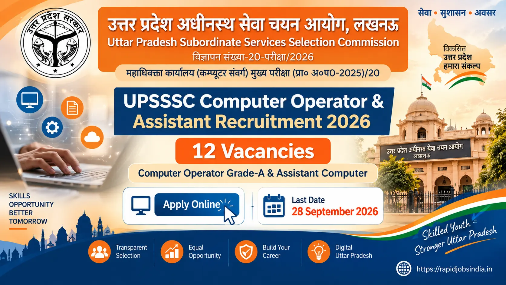 UPSSSC Computer Operator