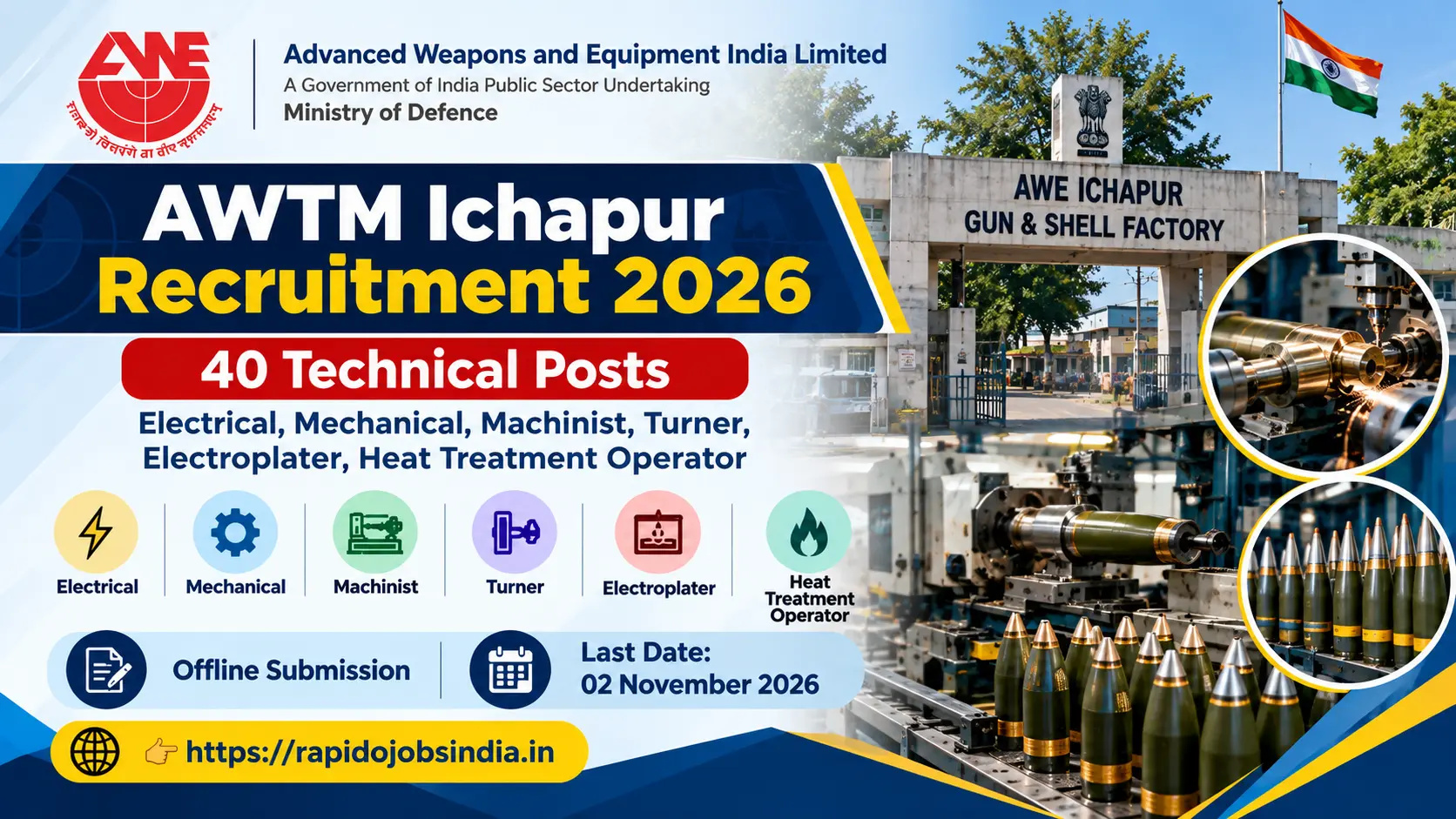 AWTM Ichapur Recruitment