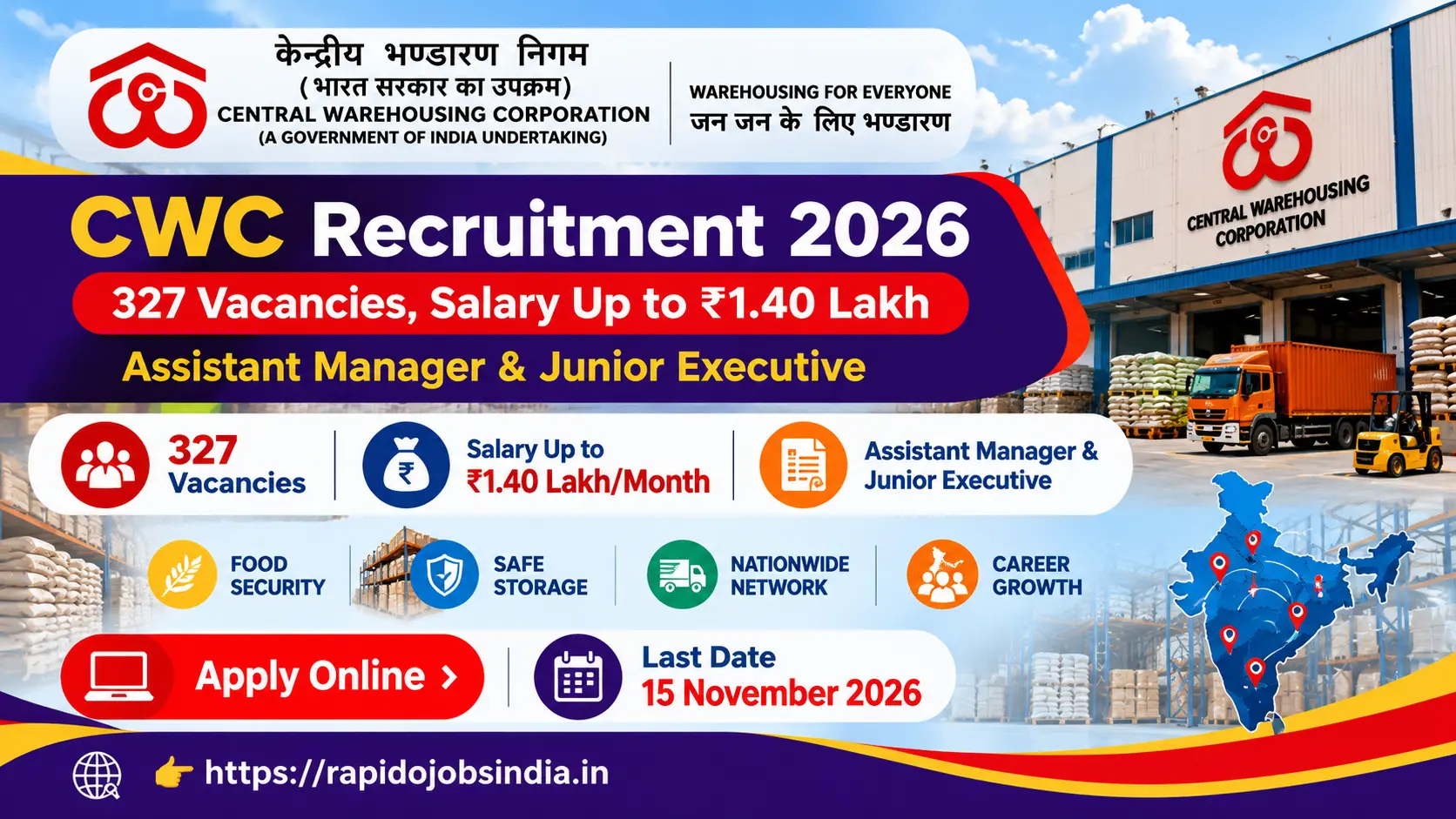 CWC Recruitment 2026