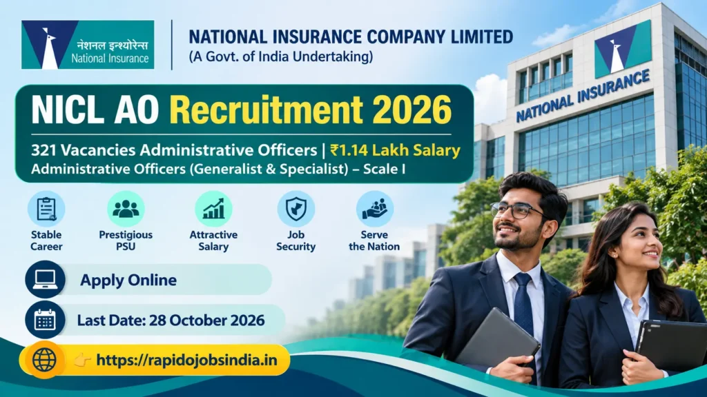 NICL AO Recruitment 2026