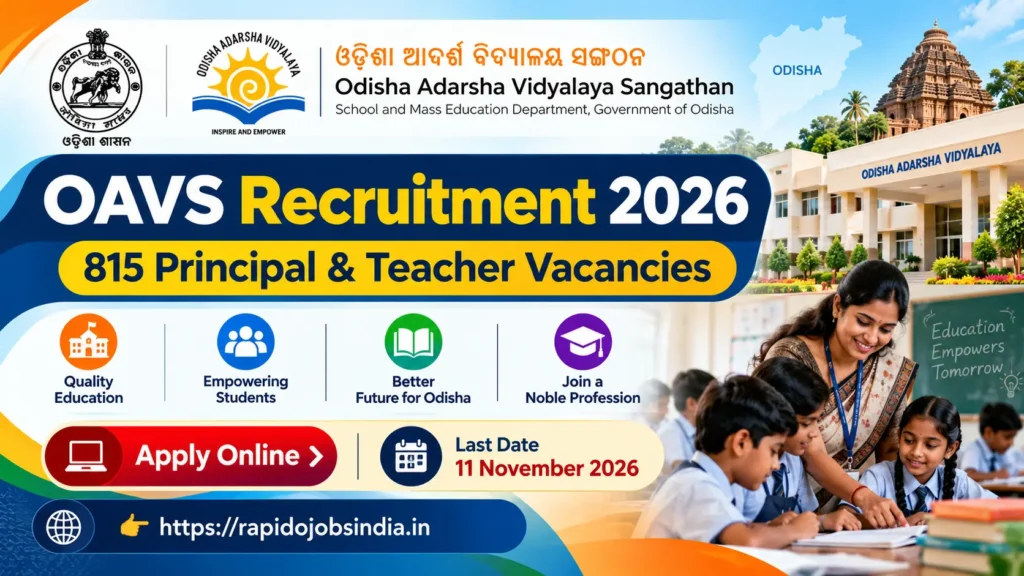 OAVS Recruitment 2026