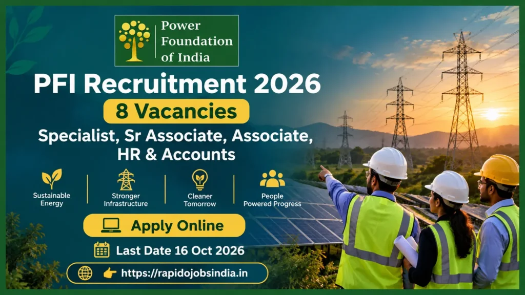 PFI Recruitment 2026