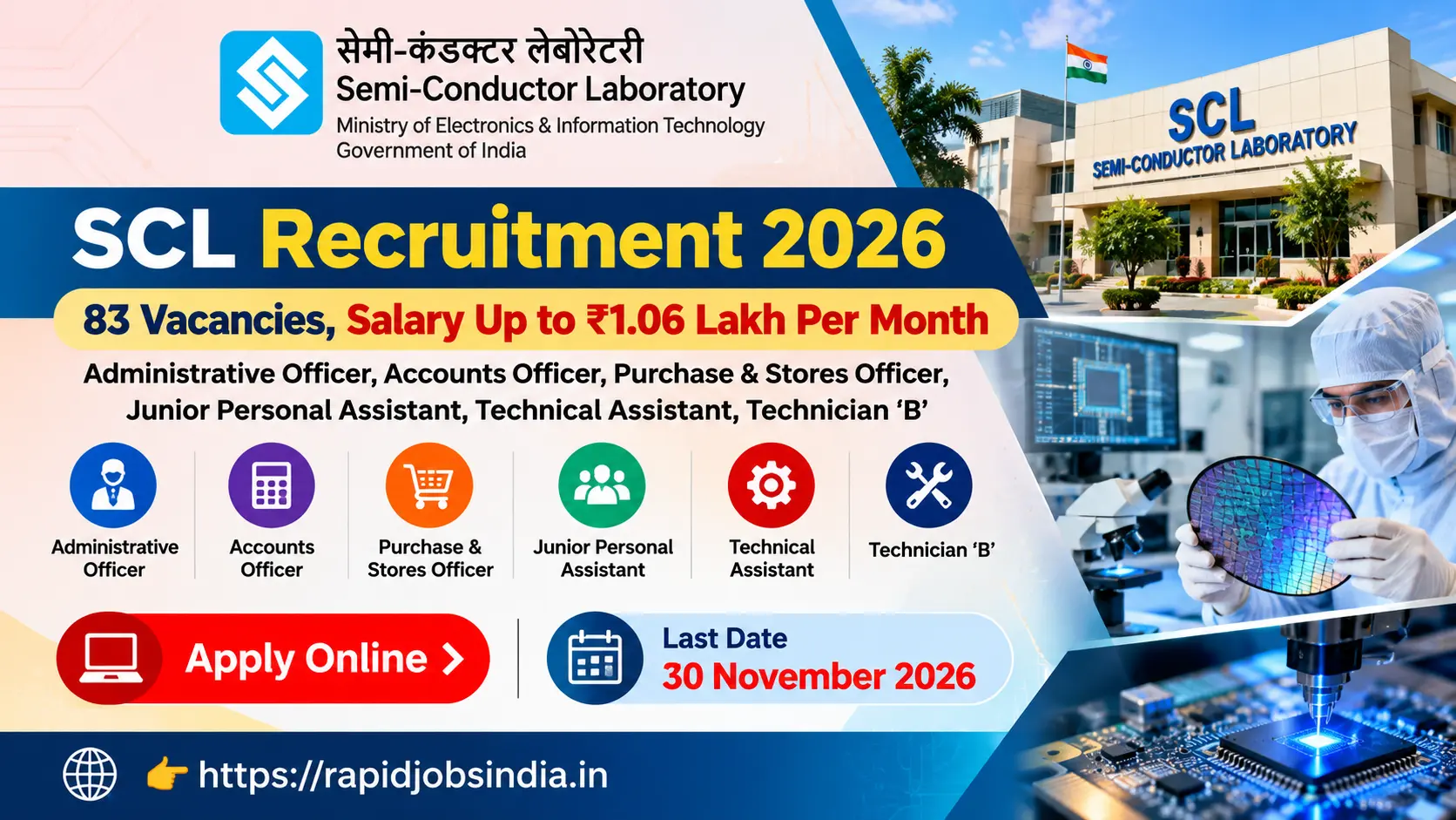 SCL Recruitment 2026
